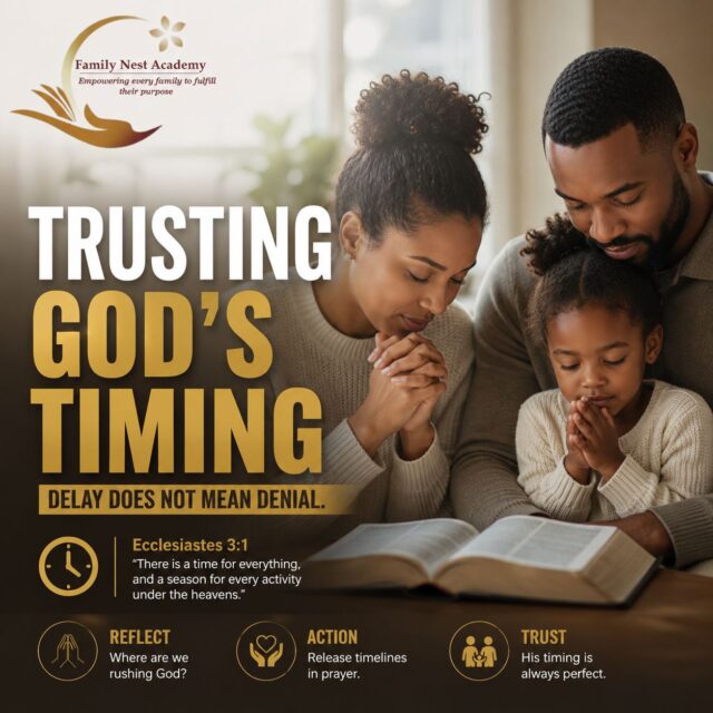 Trusting God’s Timing