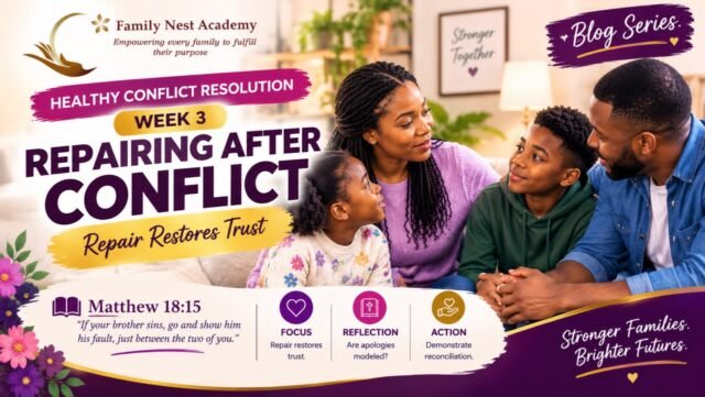HEALTHY CONFLICT RESOLUTION